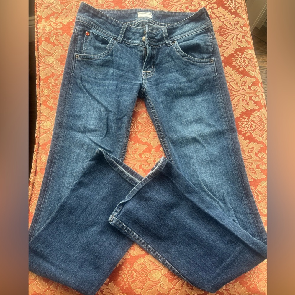 Hudson Jeans Women's Straight Leg in Deep Blue